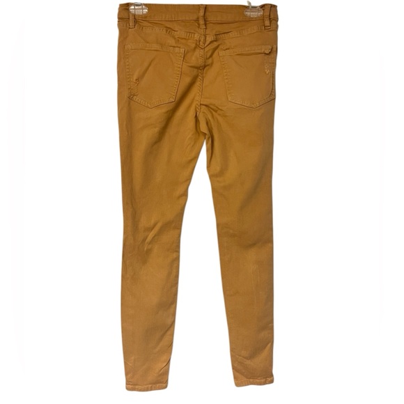 Angel Kiss Distressed Skinny Khaki Pants - Picture 3 of 6